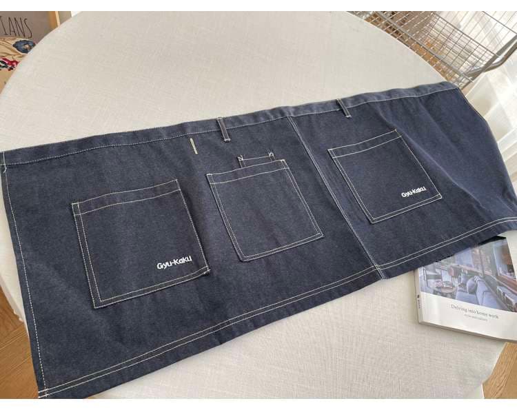 カジュアルスタイル Gyu-Kaku デニムショートエプロン