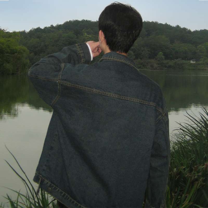 韓国スタイル レイクビューデニムジャケット