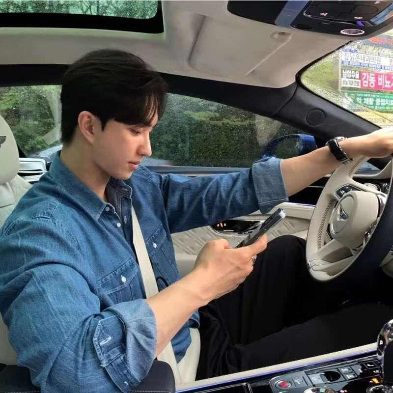 韓国スタイル エレガントカジュアル デニムオーバーシャツ