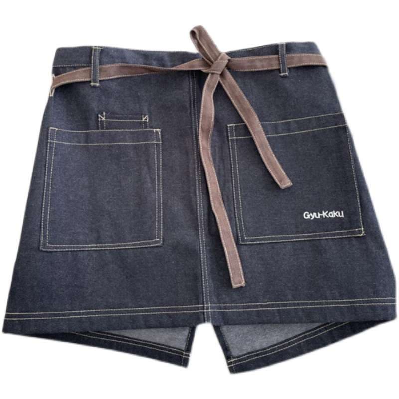 カジュアルスタイル Gyu-Kaku デニムショートエプロン