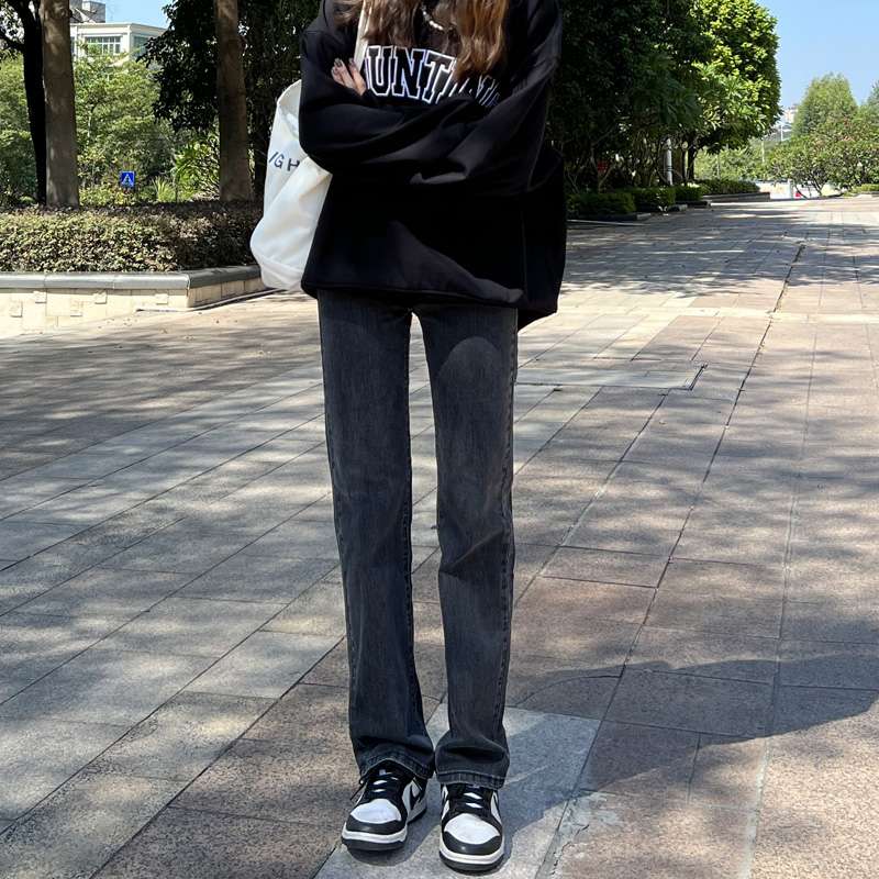 ストリートスタイル ストレートフィット クラシックデニム