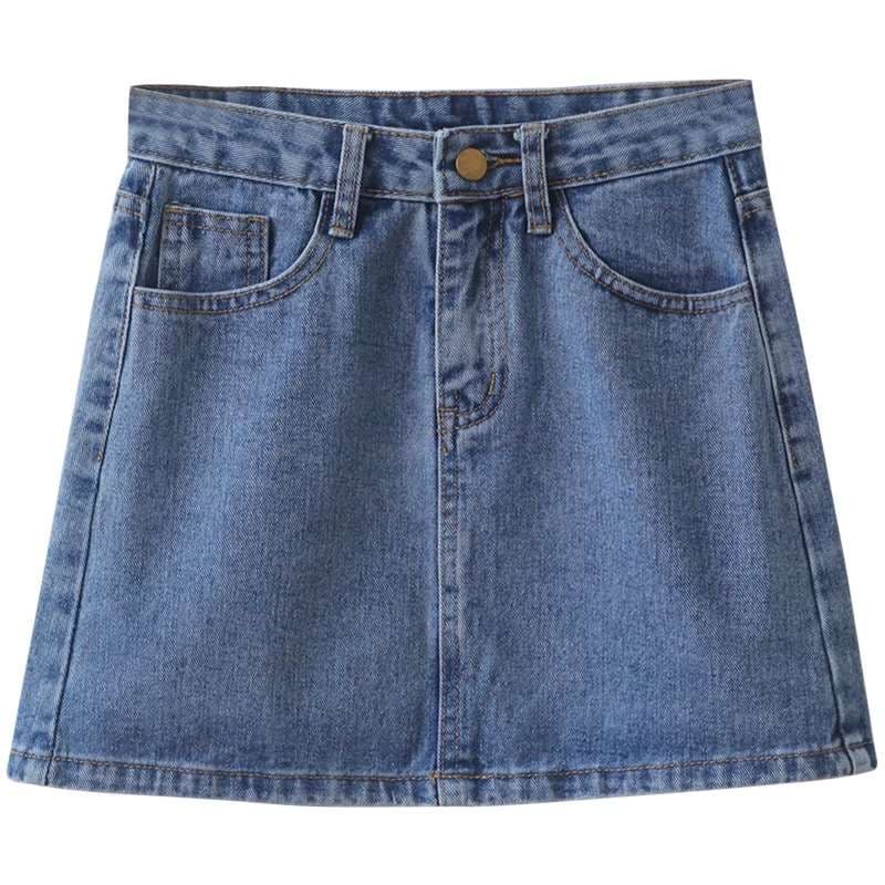 クラシックデニムミニスカート