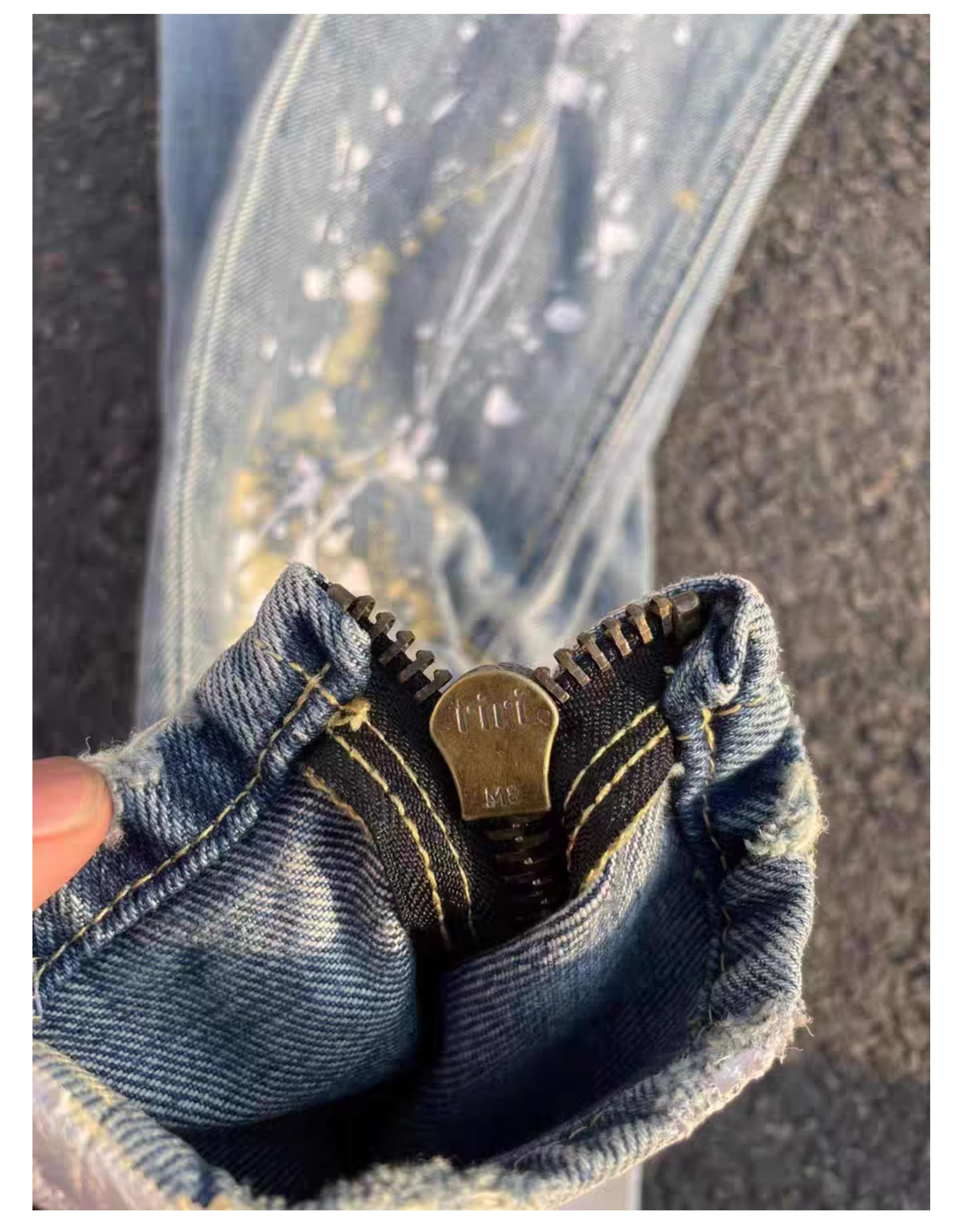 フィアオブゴッド ヴィンテージ加工デニム