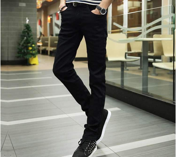 カジュアルスタイル スリムフィット カジュアルデニム