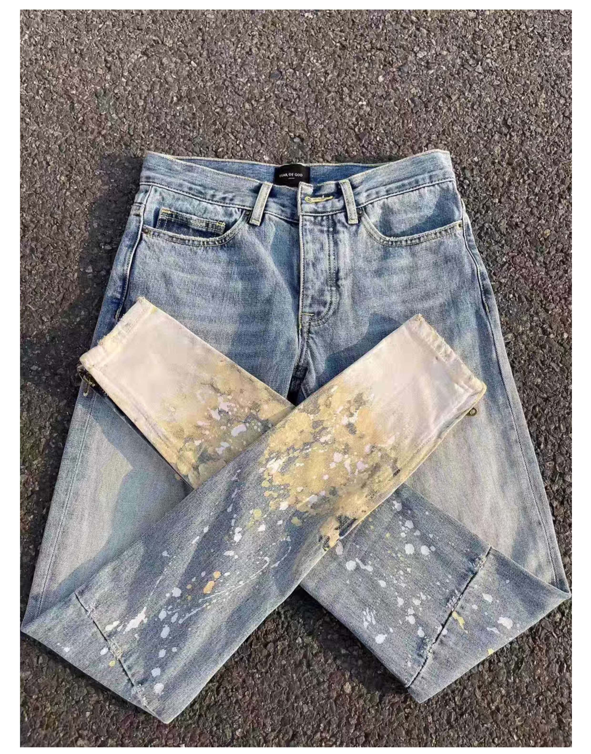 フィアオブゴッド ヴィンテージ加工デニム