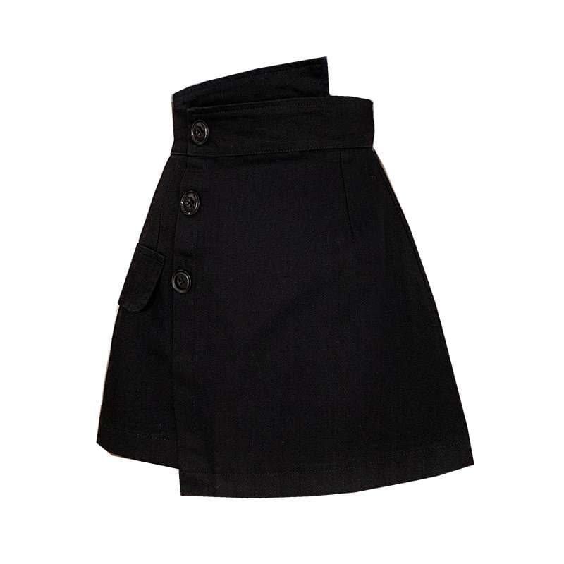 カジュアルスタイル　デニムミニスカート