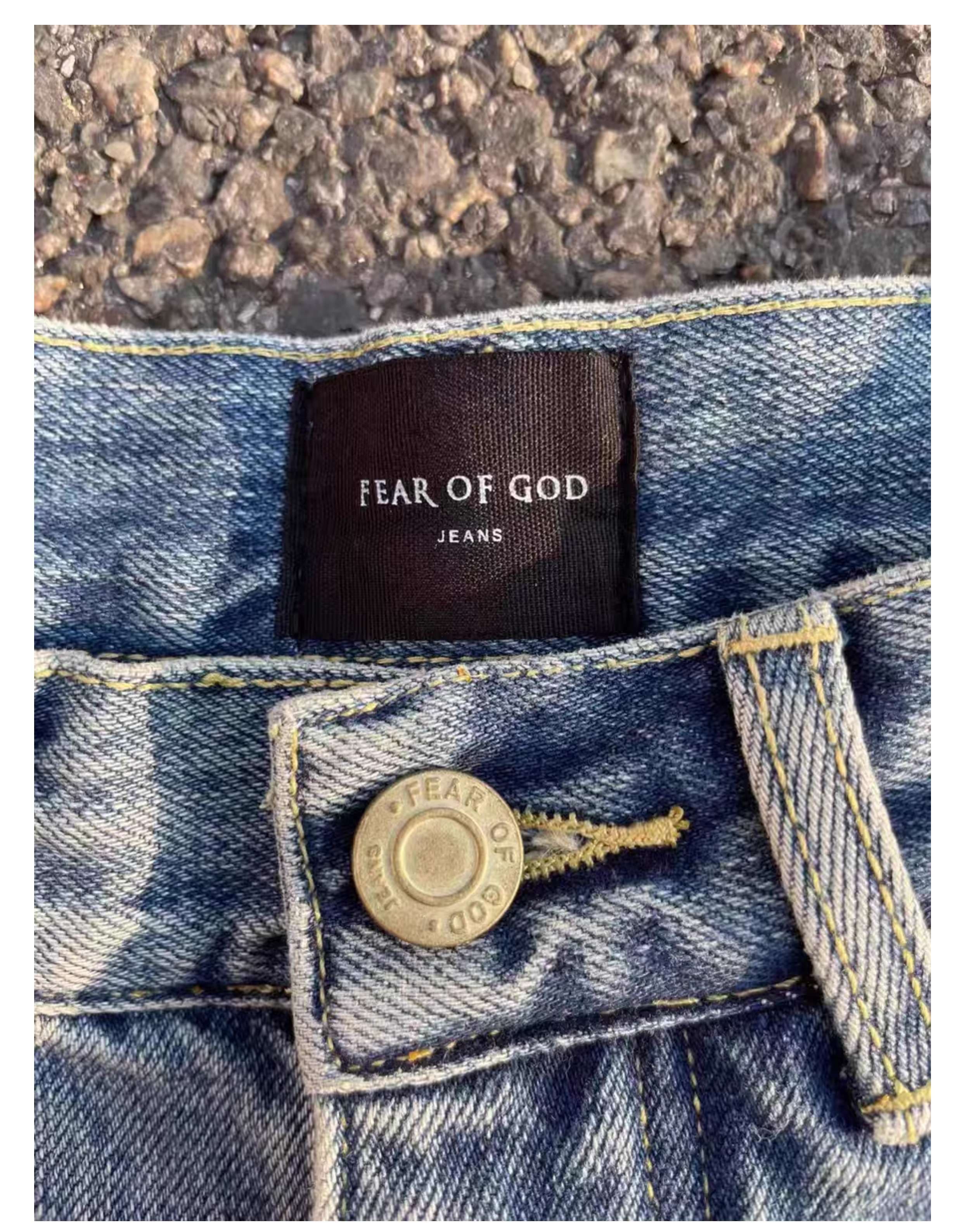 フィアオブゴッド ヴィンテージ加工デニム