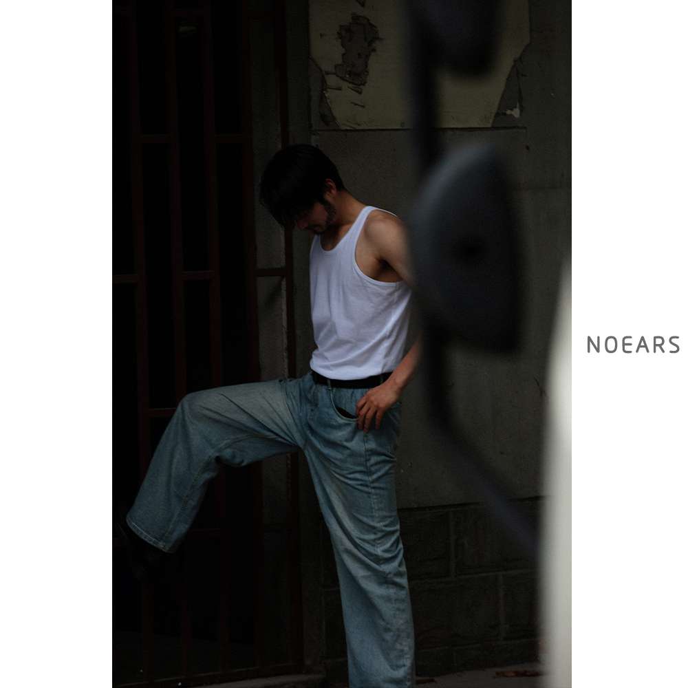 カジュアルスタイル ワイドリラックスデニム 90年代風